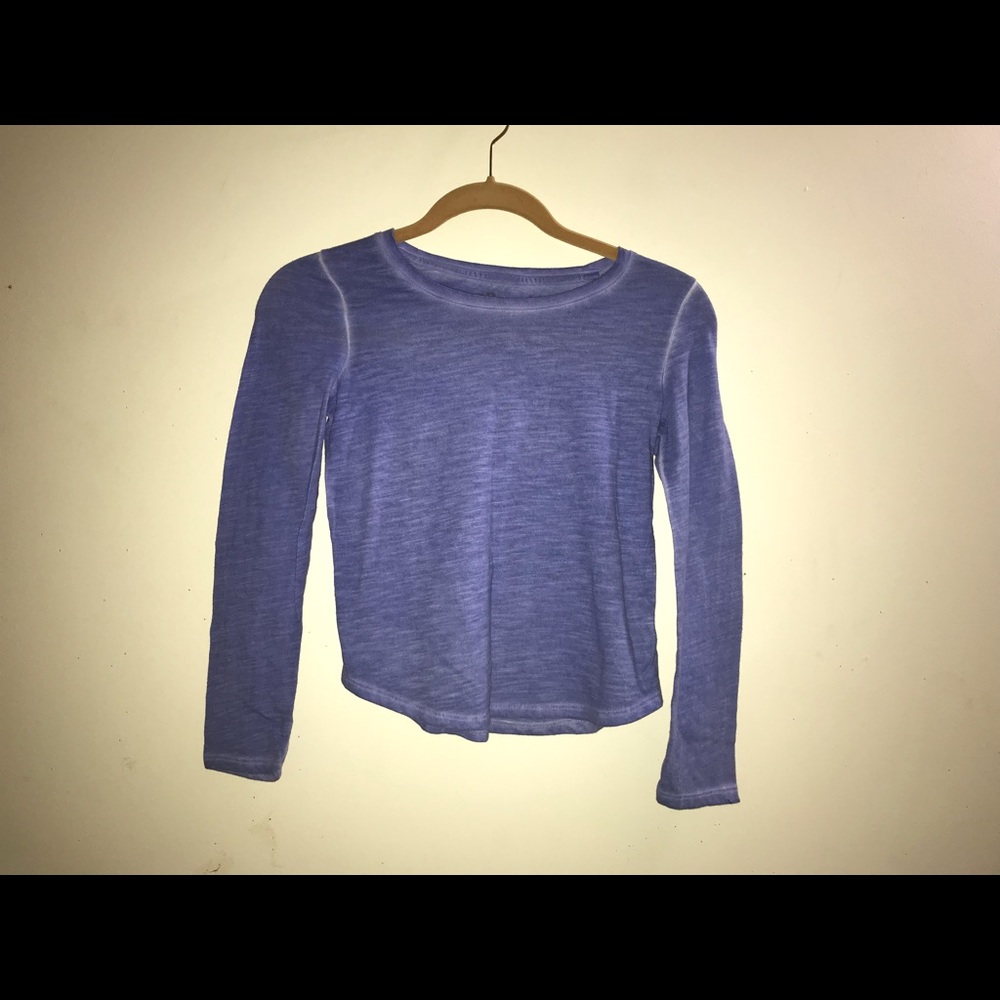 Relaxed long sleeve kids shirt